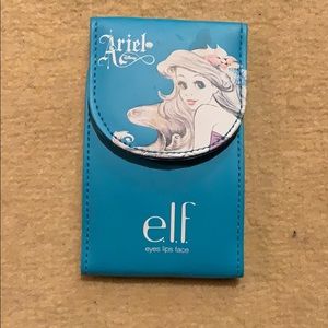 Magnetic close elf Disney Ariel brush case